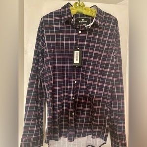 Buttercloth Men’s Longsleeve Navy Slim Shirt